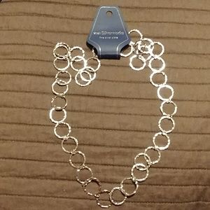 30 in silver necklace
